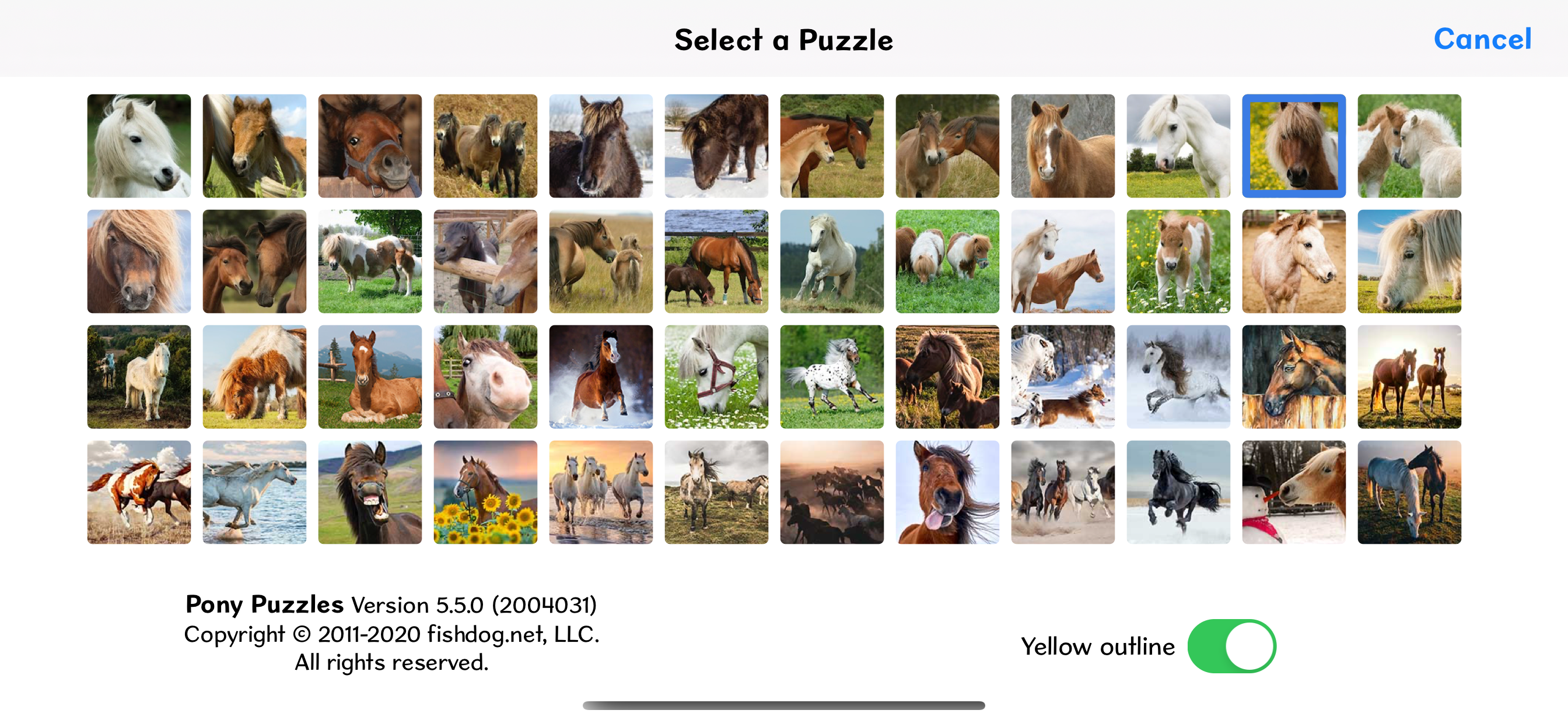 Pony Puzzles screenshot 3