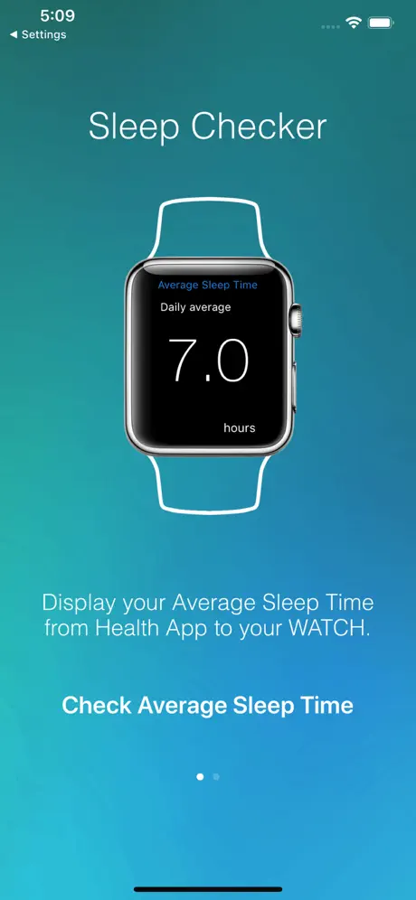 Sleep Checker for Watch