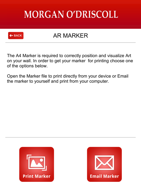 Morgan O'Driscoll iPad screenshot 4 - Shopping app