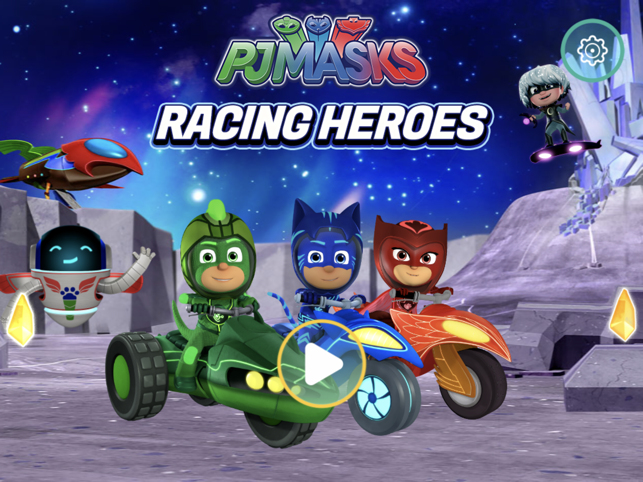Screenshot di ‎PJ Masks™: Racing Heroes