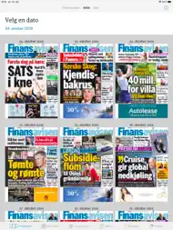 Finansavisen eAvis ipad bilder 1
