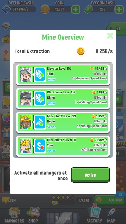 Ore tycoon-idle Mining game screenshot-3