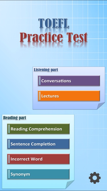 TOEFL Exam Practice