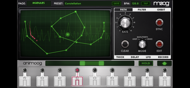 ‎Animoog for iPhone Screenshot