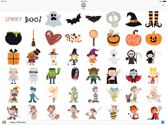 Screenshot #4 pour Halloween Costume Stickers