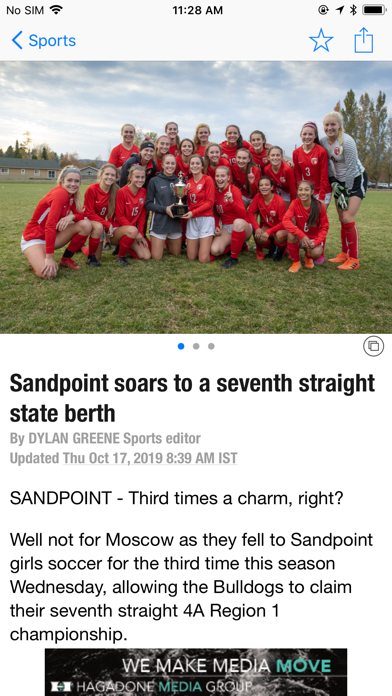 Bonner County Daily Bee Screenshot