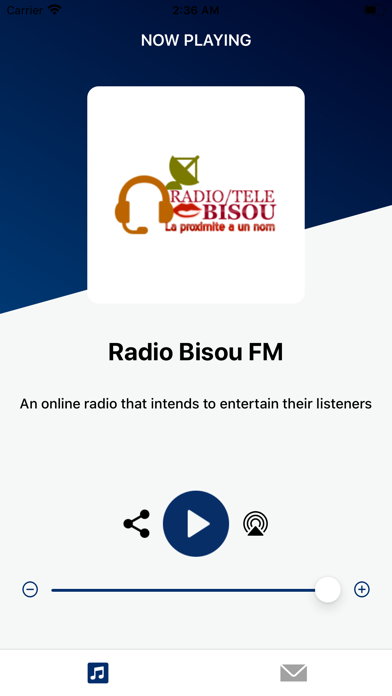 Screenshot #1 pour Radio Bisou FM