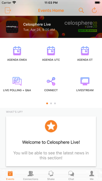 Celonis Events iPhone screenshot 3 - Business app