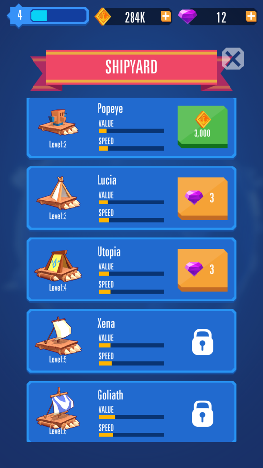 #4. Ship Merger (iOS) 由: Hongkong Vega Limited