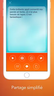 reconnaisseur de parole iPhone Captures Décran 2