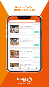 CoCo Bubble Tea Ontario screenshot
