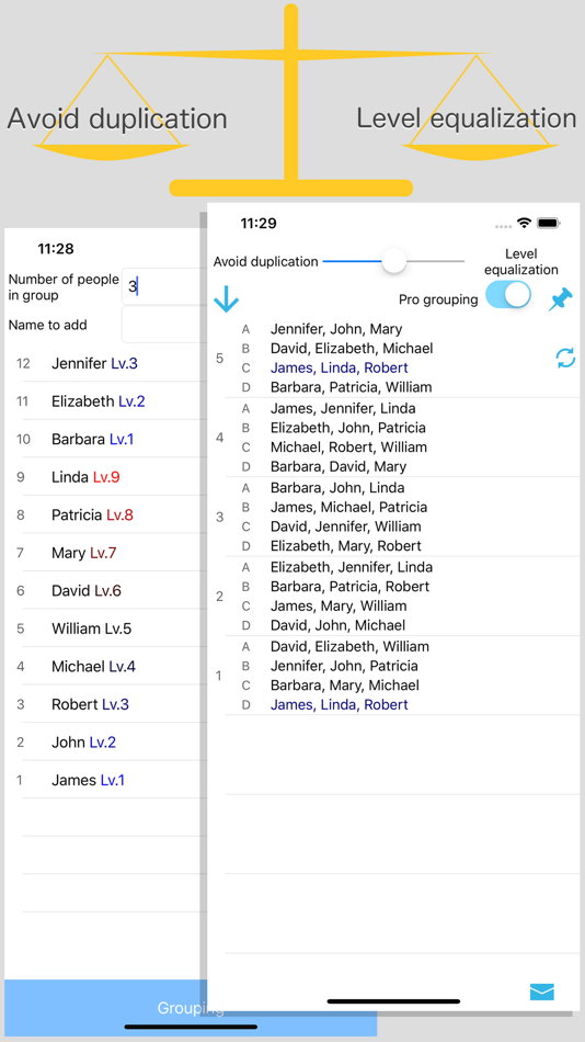 #1. Non-overlapping Grouping Pro (iOS) 게시자: QWERT LLC