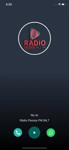 Rádio Passos FM screenshot #1 for iPhone