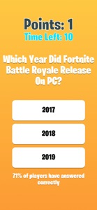 Fort Quiz and V-Bucks screenshot #2 for iPhone