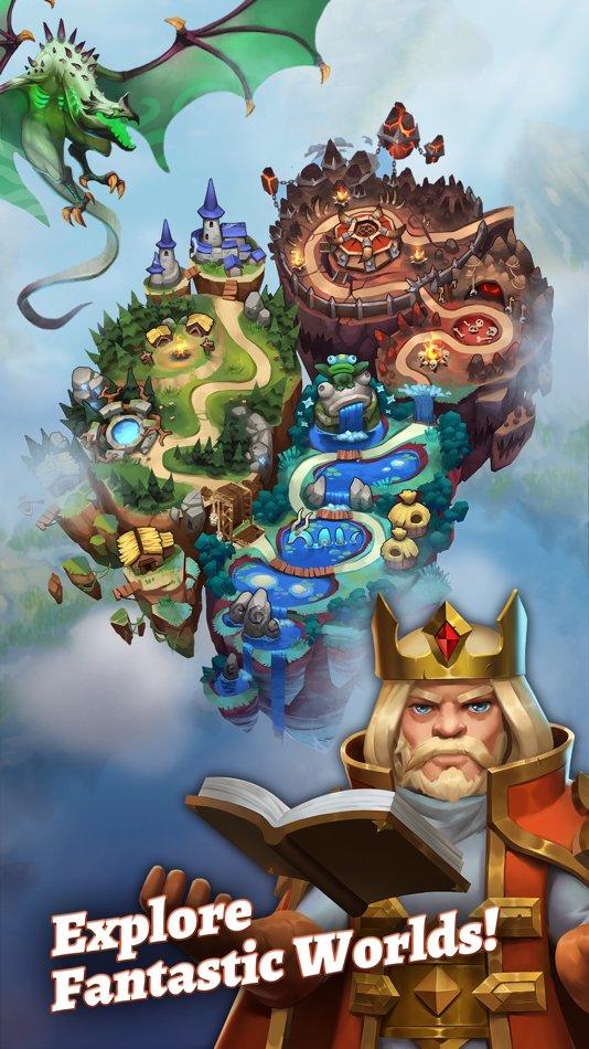 #4. Dragon Strike: Puzzle RPG (iOS) 由: Ember Entertainment, Inc.