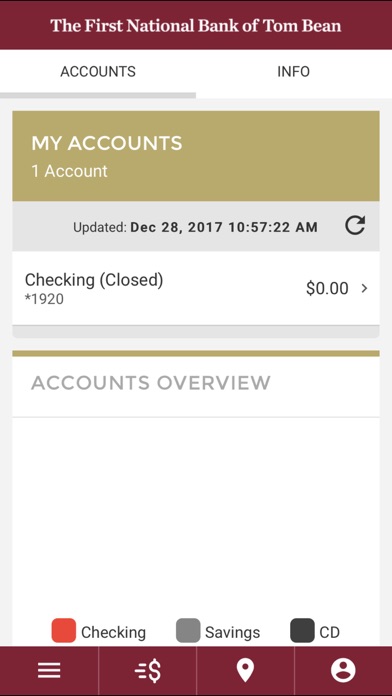 First Natl. Bank – Tom Bean Screenshot