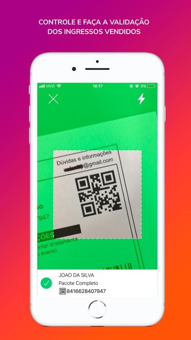 IngressoLive Organizador Screenshot