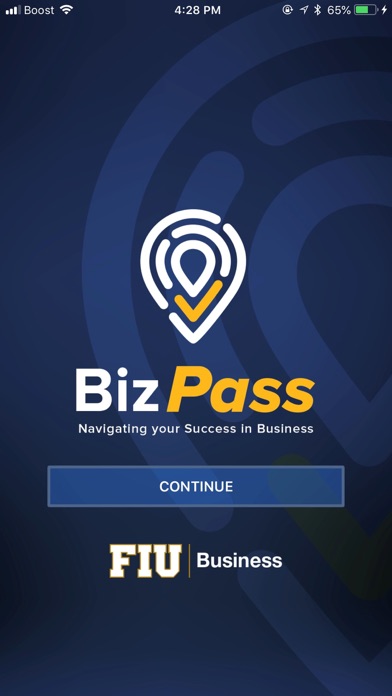 FIU BizPass Screenshot