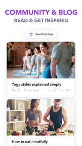 Yoga Poses Daily by GetFit screenshot