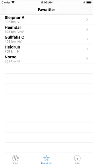 KystVær - Kystverket iPhone-skjermbilde 5