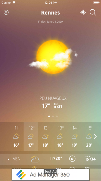 Screenshot #1 pour Météo Bretagne