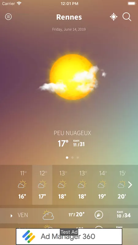 Météo Bretagne screenshot 1 of 9