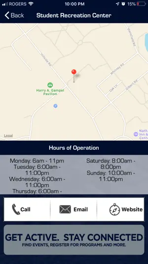UConn Rec screenshot 2