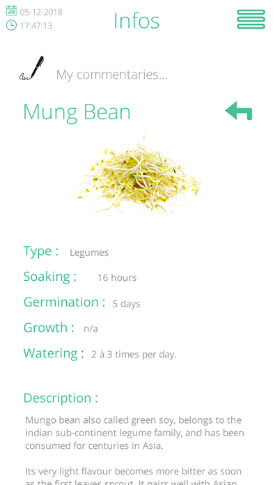 Screenshot 3 of Seeds Germinator App