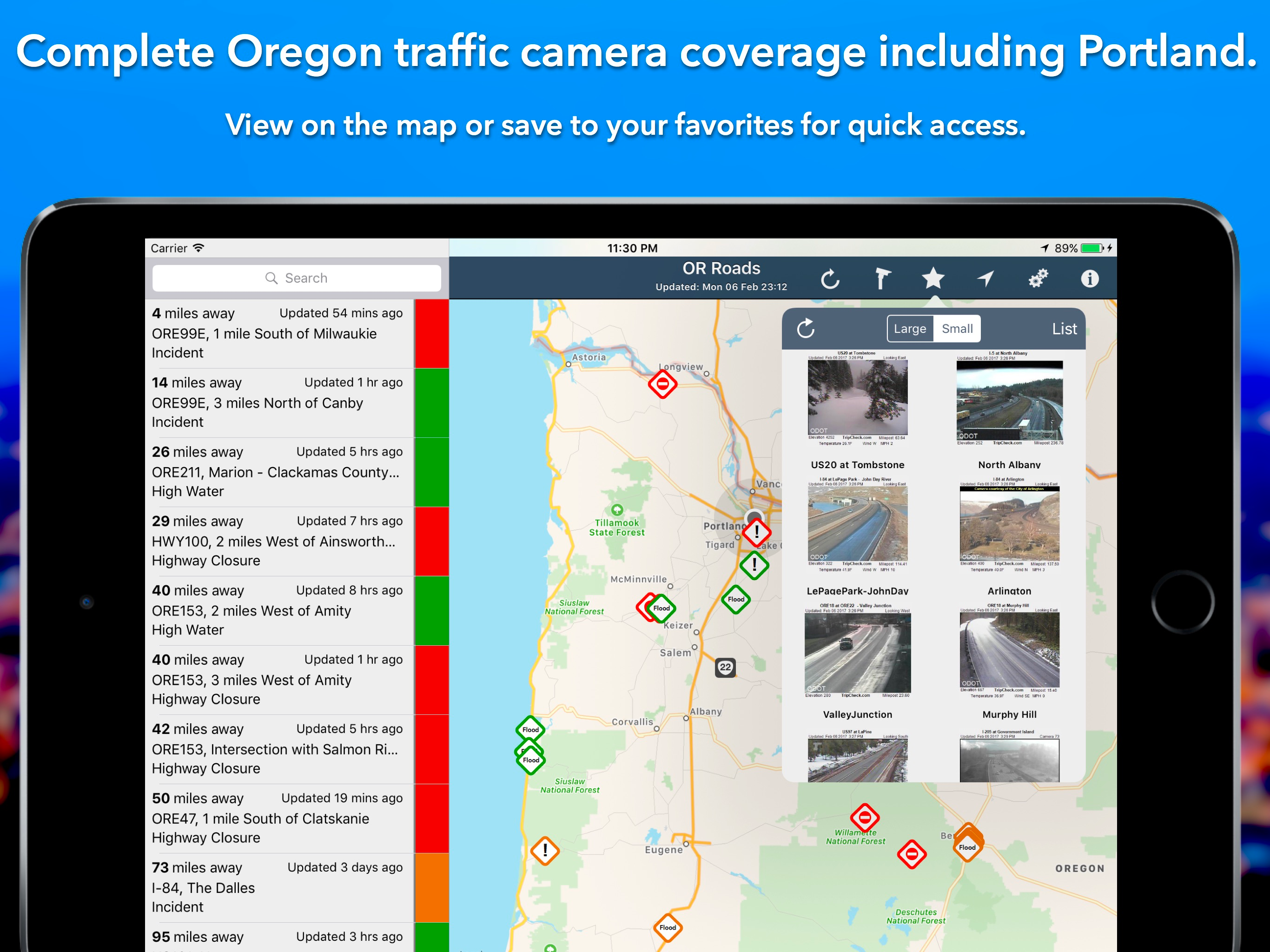 Oregon Roads Traffic screenshot 10