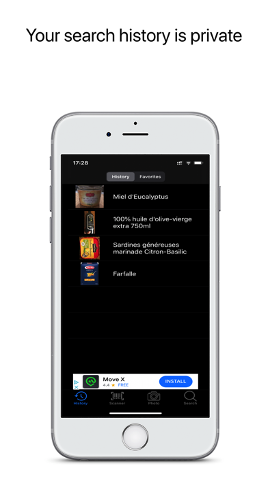 ScannerFood Screenshot