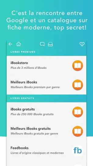 Capture d'écran de EBook Search Pro sur iPhone 2