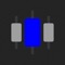 Use quick reflexes to collect blue, and avoid white