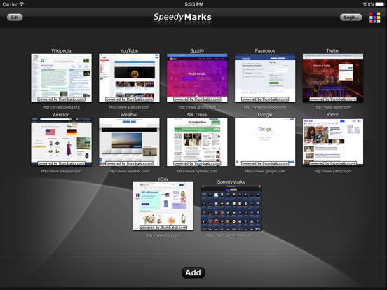 Screenshot #4 pour SpeedyMarks