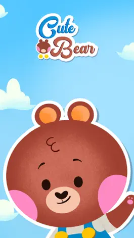 Game screenshot милый медведь - наклейки mod apk