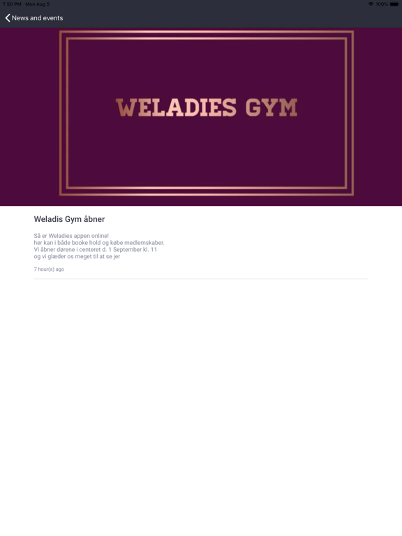 Screenshot #5 pour WeLadies Gym