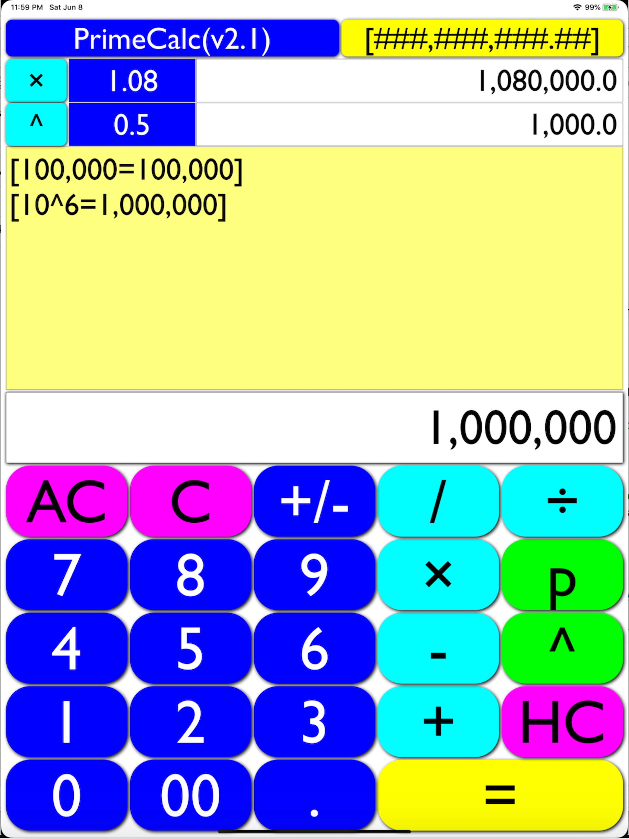 PrimeCalc - mod,prime factor screenshot 3