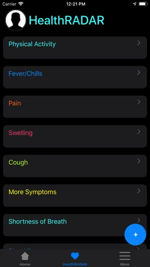 Evolko HealthRADAR screenshot 3