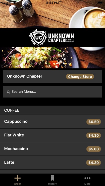 Unknown Chapter Coffee