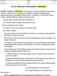 TX Penal Code 2026 - Texas Law iPad image 3
