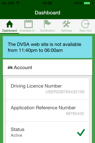 UK Driving Test Cancellations screenshot 2