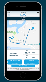 CIGO Taxi Fare screenshot
