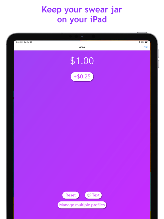 Screenshot #4 pour Swear Jar Lite - Track One