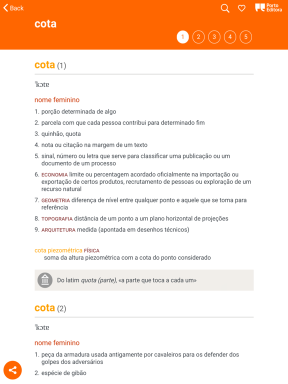 Screenshot #6 pour Dicionário Língua Portuguesa