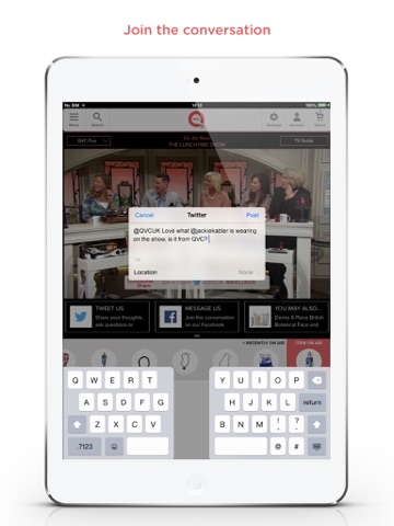 QVC for Tablet screenshot 2