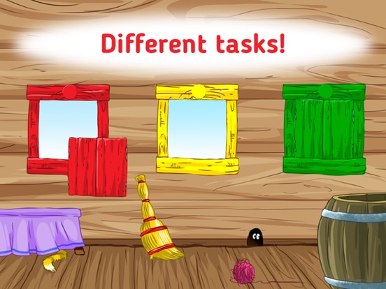 Fun learning colors games 3 iPad screenshot