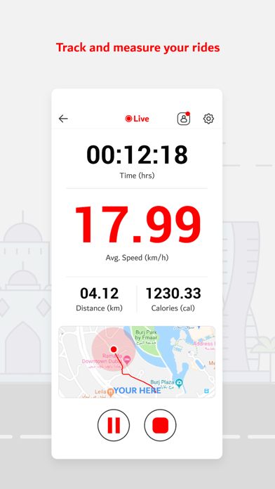Dubai Cycling iPhone screenshot 5 - Sports app