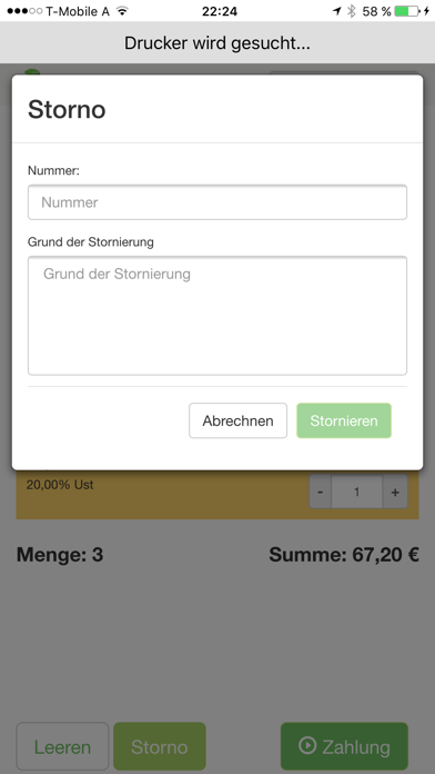 Screenshot #3 pour everbill Registrierkassa