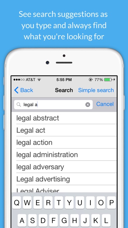 Legal Dictionary screenshot-4