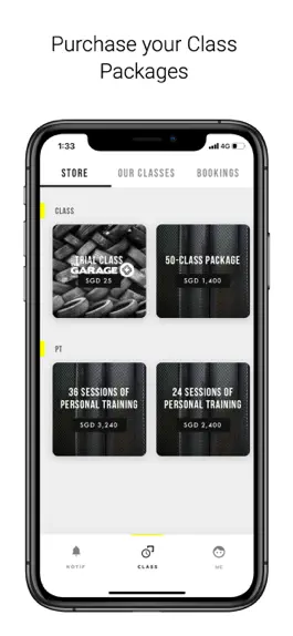 Game screenshot The Garage Fitness apk