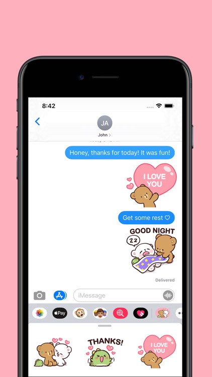 Adorable Milk Mocha Stickers